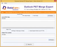   DataVare Outlook PST Merge Exprert