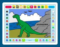   Coloring Book 2 Dinosaurs