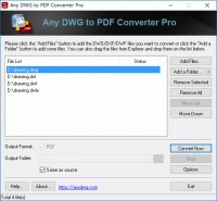   DWG to PDF Converter Pro Any