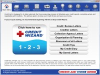   CreditAid HOME Credit Repair Software