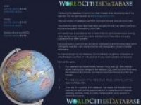   World Cities Database MySQL