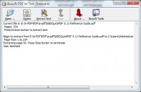   Boxoft Free PDF To Text Converter freeware