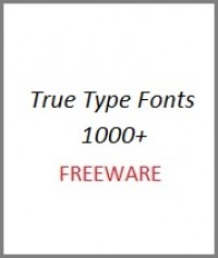   Free True Type Fonts 1000
