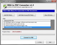   MSG to PDF with Attachments