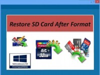   Restore SD Card After Format