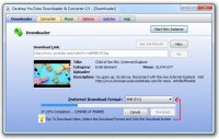   Desktop YouTube Downloader Converter