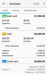  Home Bookkeeping for Android