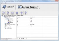   SQL bak Restore