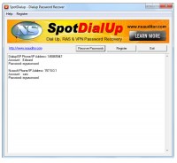   SpotDialup Password Recover