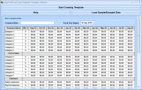   Excel Profit and Loss Projection Template Software
