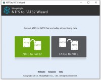  NTFS to FAT32 Wizard