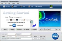   iCoolsoft DVD to iRiver Converter