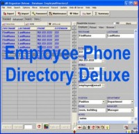   Employee Phone Directory Deluxe
