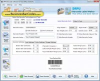  Courier Mails Barcode Maker