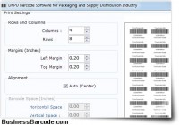   Packaging Barcode Label Maker