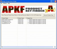   APKF Product Key Finder