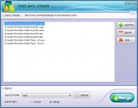   Free MP3 Joiner