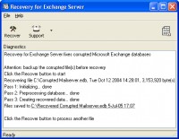   Recovery for Exchange Server