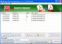   How to remove pdf security
