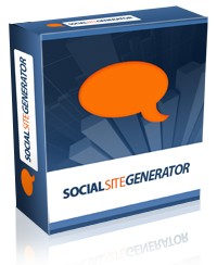   Social Site Generator