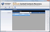   Restore Outlook Cached Contacts