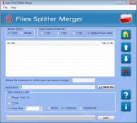   Large File Splitter Utility