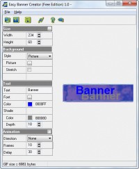   Easy Banner Creator (Free Edition)