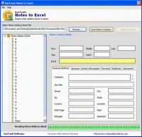  Lotus Notes to Excel Converter