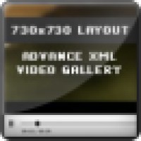   XML Video Gallery FLV Player 730x730