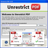   Unlock PDF Allow Editing
