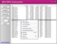   AVI MP3 Converter
