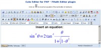   fMath Editor - Cute Editor Plugin