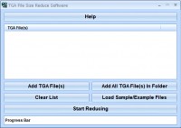   TGA File Size Reduce Software