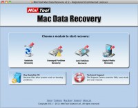   MiniTool Mac Data Recovery Free Edition