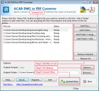   AutoCAD DWG to PDF Converter 2014