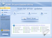   SONY Drivers Update Utility For Windows 7