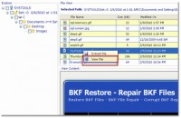   Need for Recover Backup File