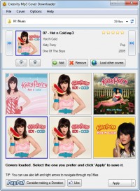   Creevity Mp3 Cover Downloader