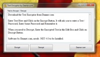   Text Encryption Software