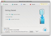   Amacsoft Text to ePub for Mac