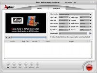   Aplus XviD to MPEG Converter