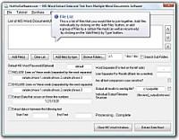   Get MS Word Extract Data and Text from Multiple Word Documents Software