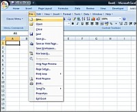  Get Excel 2007 Ribbon to old Excel 2003 Classic Menu Toolbar