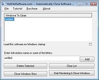  Get Automatically Close Software Windows Close Programs and Close Popups