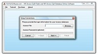   Get MS Access Split Fields and MS Access Spit Database Entries