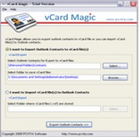   vCard to Outlook Contact Converter