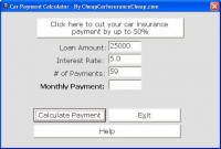   Cheap Car Insurance Calculator