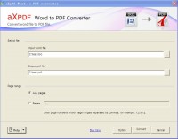   AXPDF Word to PDF Converter