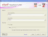   AXPDF PowerPoint to PDF Converter