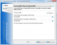   Convert EML Files to Outlook MSG